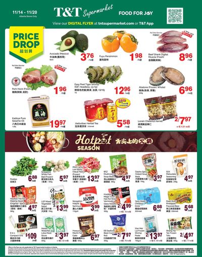 T&T Supermarket (AB) Flyer November 14 to 20