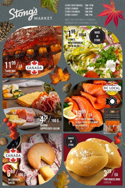 Stong's Market Flyer November 14 to 27