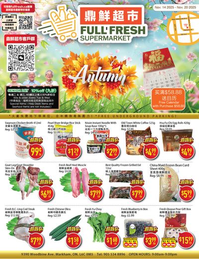 Full Fresh Supermarket Flyer November 14 to 20