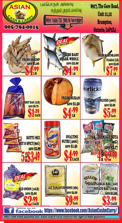 Asian Cash & Carry Flyer November 14 to 20
