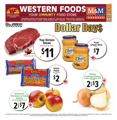 Western Foods Flyer November 14 to 20
