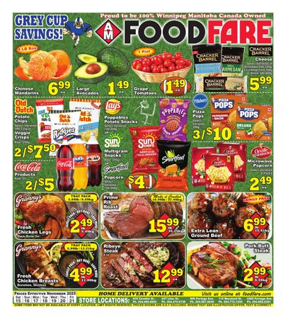Food Fare Flyer November 15 to 21
