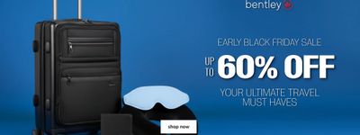 Bentley Canada Early Black Friday Sale: Save up to 60% off