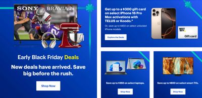 Best Buy Canada Early Black Friday Deals: Save $350 on Select Laptops + More