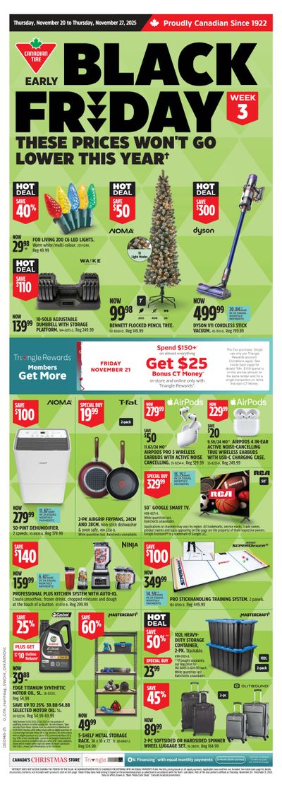 Canadian Tire (ON) Flyer November 20 to 27