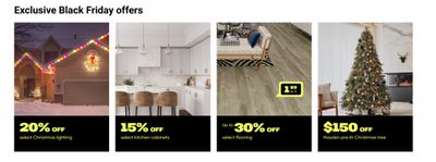 RONA Canada Black Friday Sale Deals: up to 25% of Select Decor and Furniture + up to 45% off Select Tools + More