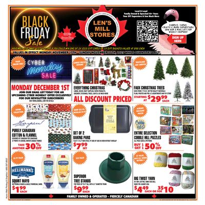 Len's Mill Stores Flyer November 17 to 30