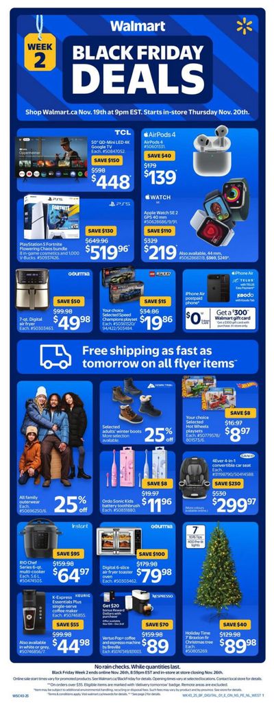 Walmart (Atlantic) Flyer November 20 to 26