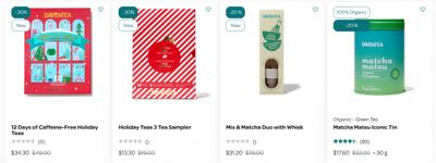 DAVIDsTEA Canada Black Friday Deals: Save up to 50% off Everything