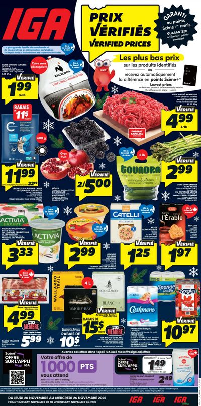IGA (QC) Flyer November 20 to 26