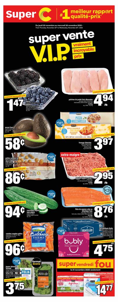 Super C Flyer November 20 to 26