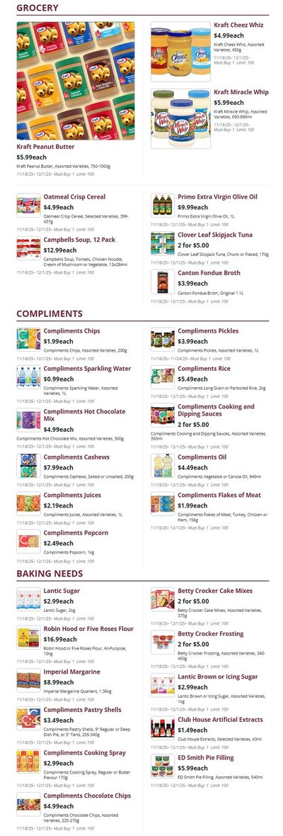 Kudrinko's Flyer November 18 to December 1