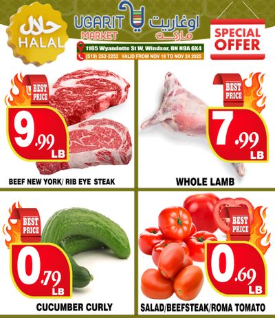 Ugarit Market Flyer November 18 to 24
