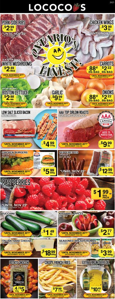 Lococo's Flyer November 19 to 23