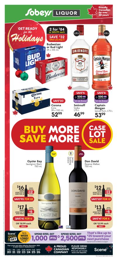 Sobeys (SK) SWCB Flyer November 20 to 26