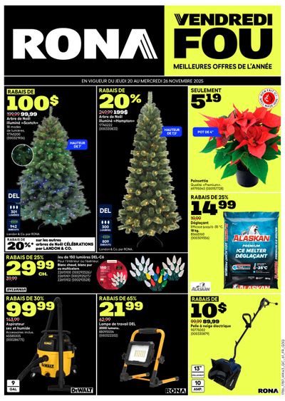 Rona & Rona+ (QC) Flyer November 20 to 26
