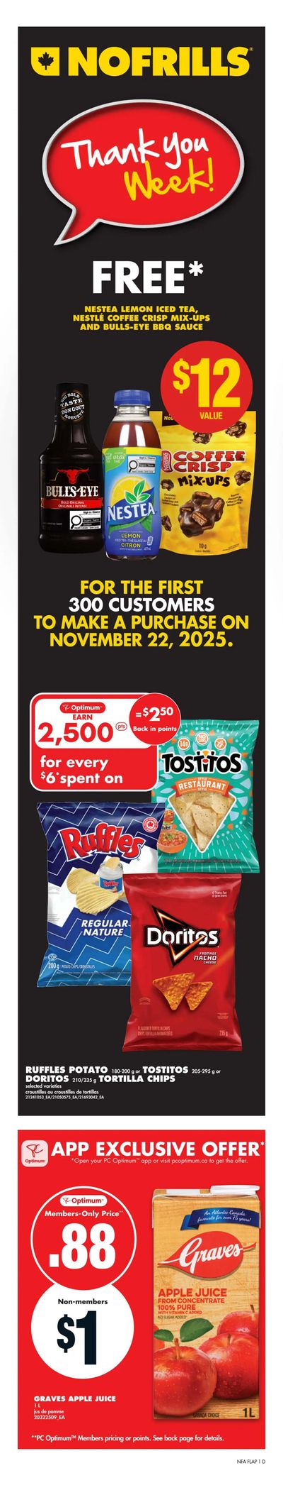 No Frills (Atlantic) Flyer November 20 to 26