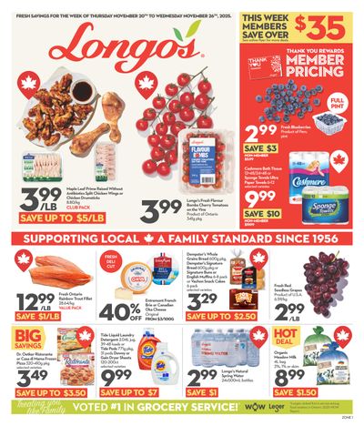 Longo's Flyer November 20 to 26