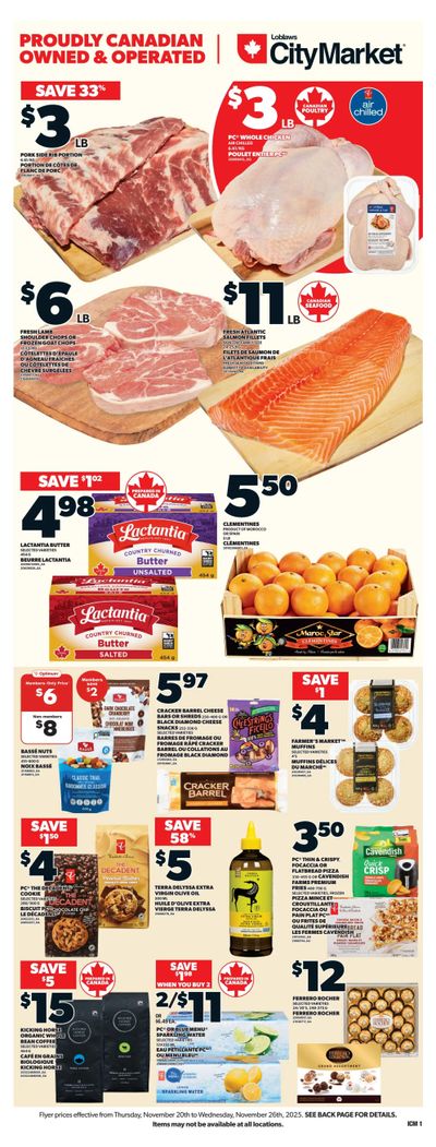 Loblaws City Market (ON) Flyer November 20 to 26