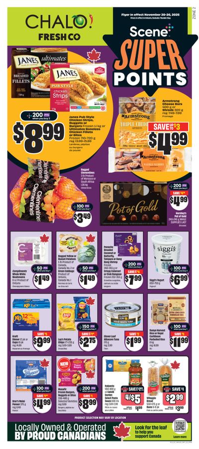 Chalo! FreshCo (ON) Flyer November 20 to 26
