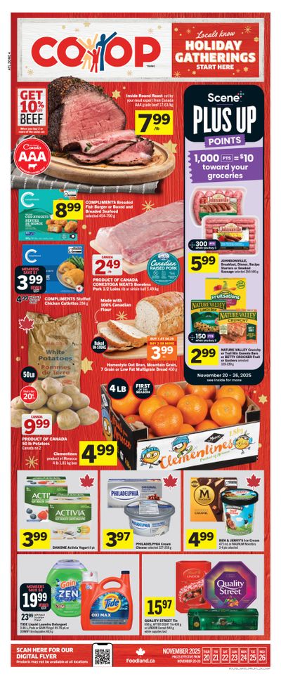 Foodland Co-op Flyer November 20 to 26