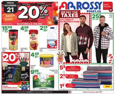 Rossy Flyer November 20 to 26