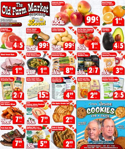 The Old Farm Market (Courtenay) Flyer November 20 to 26