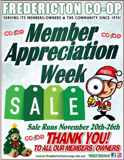 Fredericton Co-op Flyer November 20 to 26