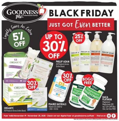 Goodness Me Flyer November 19 to 25