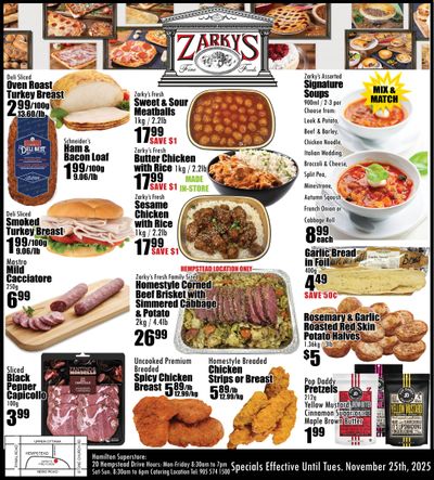 Zarky's Flyer November 19 to 25