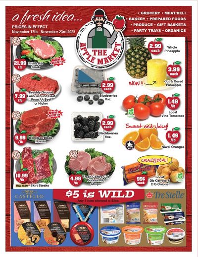 The Apple Market Flyer November 17 to 23