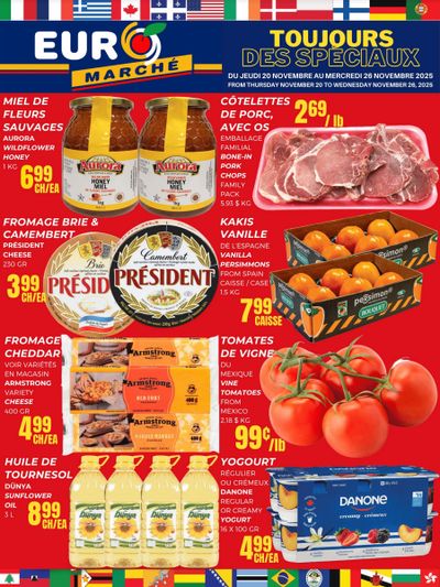 Euro Marche Flyer November 20 to 26