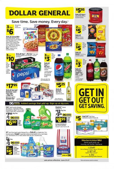 Dollar General Weekly Ad & Flyer June 21 to 27 Dollar General Weekly Ad & Flyer June 21 to 27