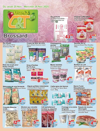 Marche C&T (Brossard) Flyer November 20 to 26
