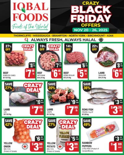 Iqbal Foods Flyer November 20 to 26
