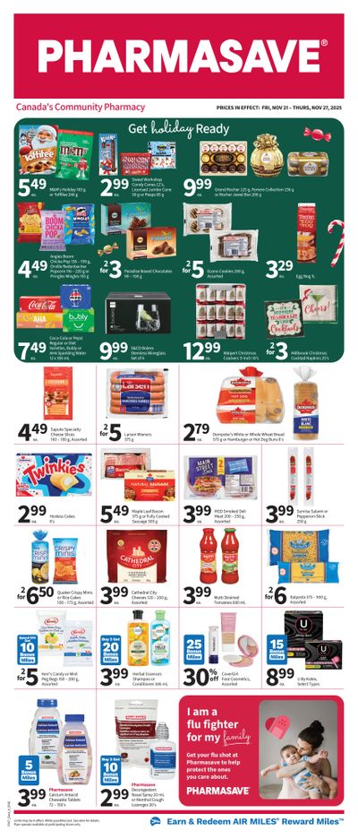 Pharmasave (Atlantic) Flyer November 21 to 27
