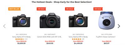 Henry’s Canada Black Friday Sale: up to 50% off + Free Shipping