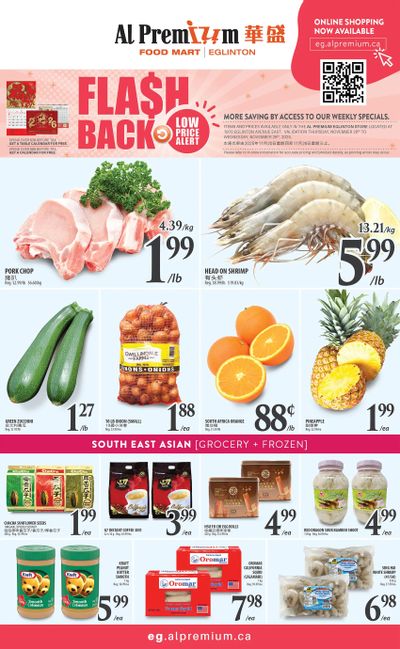 Al Premium Food Mart (Eglinton Ave.) Flyer November 20 to 26
