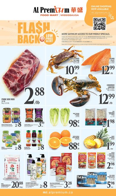Al Premium Food Mart (Mississauga) Flyer November 20 to 26