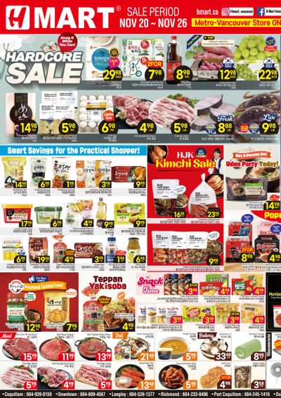 H Mart (West) Flyer November 20 to 26
