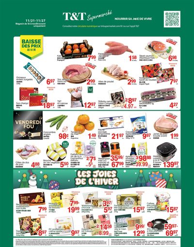 T&T Supermarket (QC) Flyer November 21 to 27