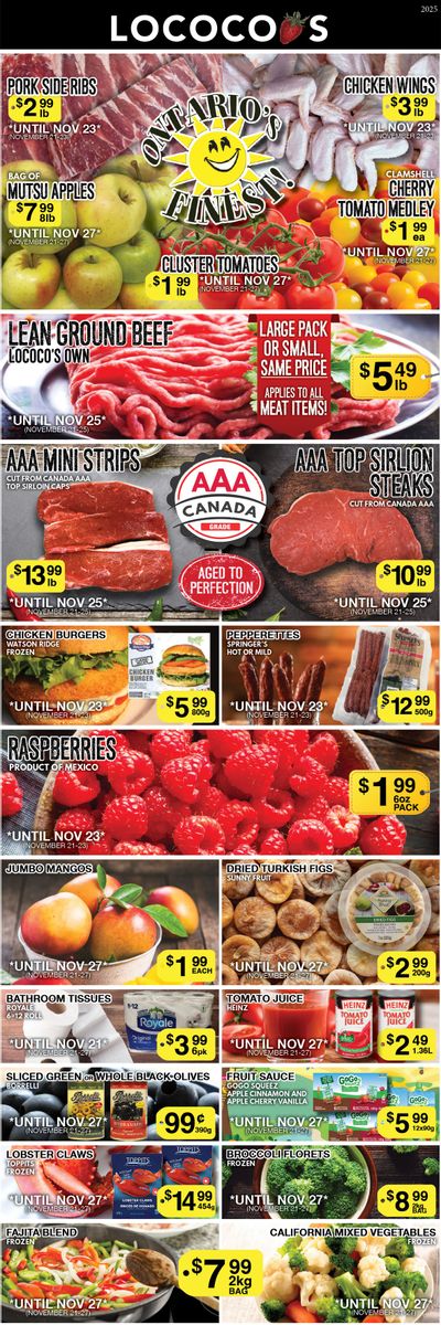 Lococo's Flyer November 21 to 27