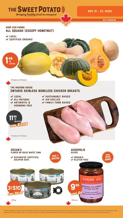 The Sweet Potato Flyer November 21 to 27