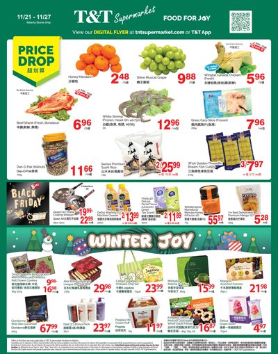 T&T Supermarket (AB) Flyer November 21 to 27