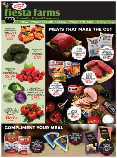 Fiesta Farms Flyer November 21 to 27