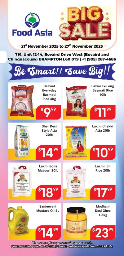 FoodAsia Flyer November 21 to 27