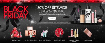 M·A·C Cosmetics Canada Black Friday 2025 Sale: 30% off Sitewide for Loyalty Members