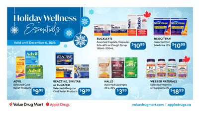 Value Drug Mart Flyer November 23 to December 6