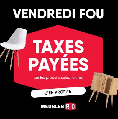 Meubles RD Flyer November 24 to 30