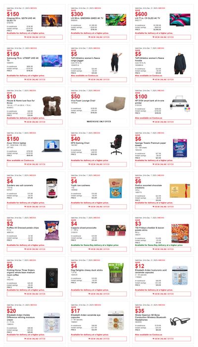 Costco (West, ON & Atlantic Canada) Warehouse Offers November 24 to December 7